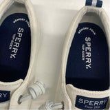 Sperry Size 7 Women's White Solid Sneakers