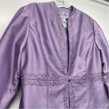 Jessica Howard Size 10-M Women's Lilac Beaded 2 Piece Dress