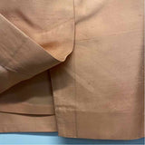 Dana Buchman Size 8 Women's Peach Solid Pencil-Knee Skirt