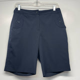 EP Pro Size 4 Women's Navy Solid Golf Shorts Activewear Pants