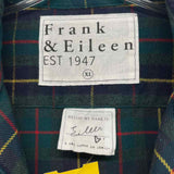 Frank & Eileen Est 1947 Size XL Women's Green-Multi Plaid Button Up Shirt