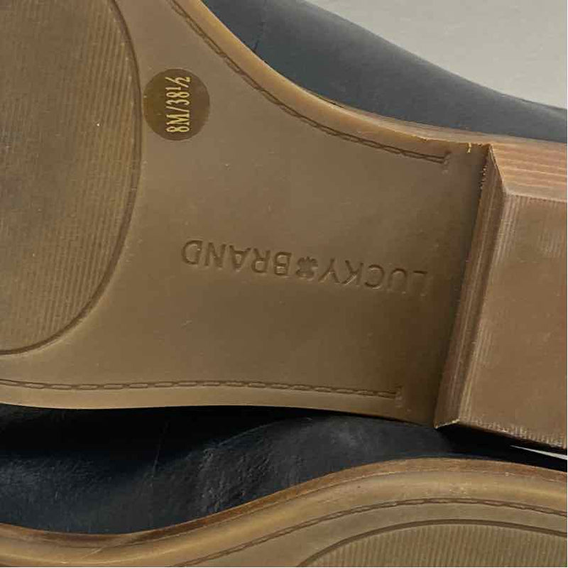 Lucky Brand Size 8 Women's Black Solid Mules Shoes