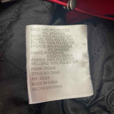 Kristen Blake Women's Size S Red Solid Zip Up Coat