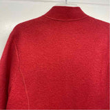 Eileen Fisher Women's Size S Coral Solid Zip Up Jacket
