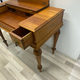 Secretary Desk Brown Wood Desk