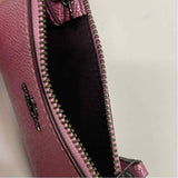 Coach Pink Leather Shimmer Coin Purse