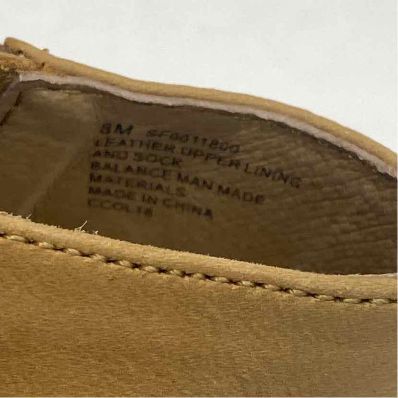 Sofft Size 8 Women's Tan Cut Out Open Toe Booties