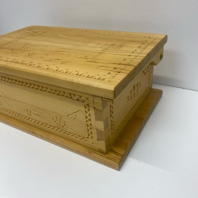 Handmade Natural Wood Box