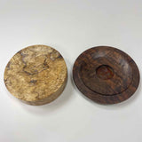 Brown Wood Jar