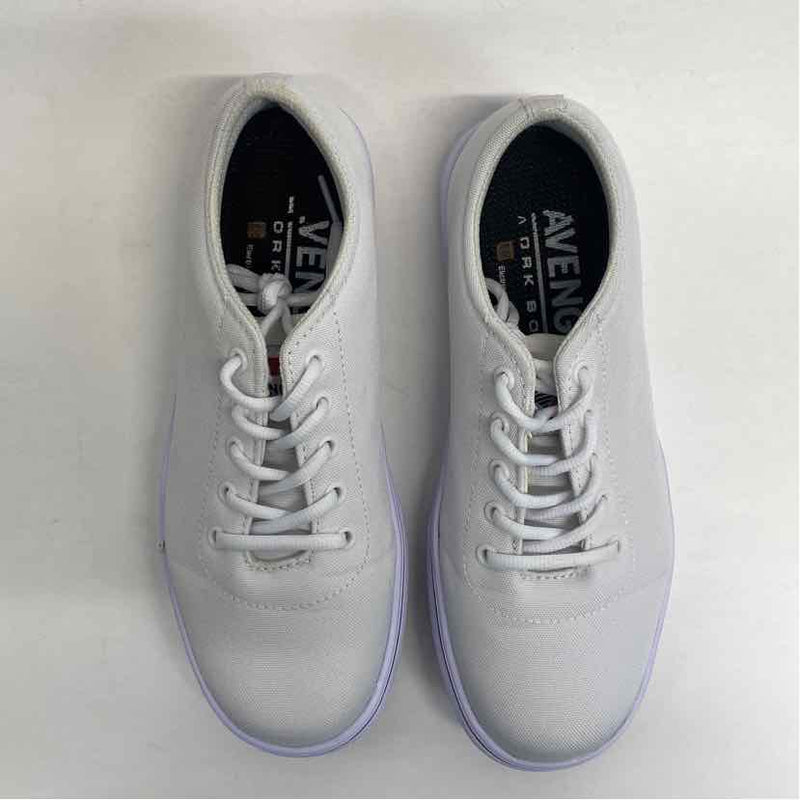 Avenger Work Boots Size 7.5 Women's White Solid Lace Up Sneakers