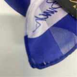 Laurel Burch Blue-Multicolored Silk Scarf