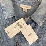 J.Jill Size XS Women's Light Blue Shirt Dress