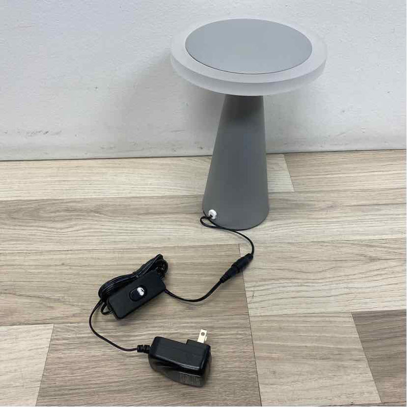 Modern Forms Table Top Gray Metal Lamp