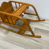 Children's Natural Wood Rocker