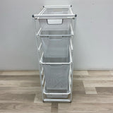 Elfa White Metal Drawer