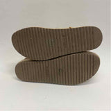 Aetrex Size 7 Women's Gold Platform Sandals