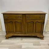 Brown Solid Wood Sideboard