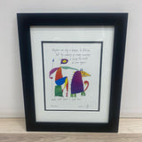Story People  art Print by Brian Andreas - Real Hero