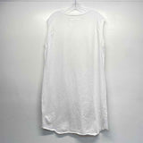 Frank & Eileen Est 1947 Size Xl Women's White Solid T-Shirt Dress