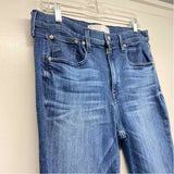AYR Size 33-12 Women's Blue Washed Straight Leg Jeans