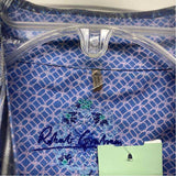 Robert Graham Size S Women's Blue Pattern Button Up Blouse