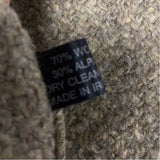 John Branigan Size One size Women's Tan Tweed Poncho-Cape