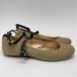 Miss Albright - Anthropologie Size 7 Women's Tan Solid Ballet Flats Shoes