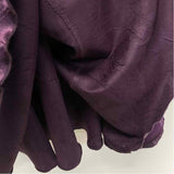 Komarov Size L Women's Purple Beaded Fit And Flare Dress