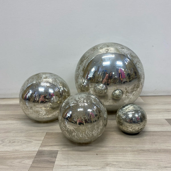 Silver Glass Balls