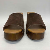 Verderosmarino Size 40-9 Women's Brown Solid Heel Sandals