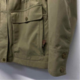 Duck Camp Women's Size M Green Solid Military Jacket
