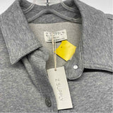 Z Supply Women's Size M Gray Tweed Button Up Jacket
