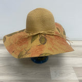 Odiva Brown-Multi Floral Floppy Hat