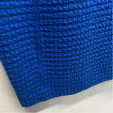 Akris Punto Size 14-L Women's Blue Pattern Sheath Dress
