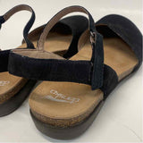 Dansko Size 38-7.5 Women's Black Solid Slingback Shoes