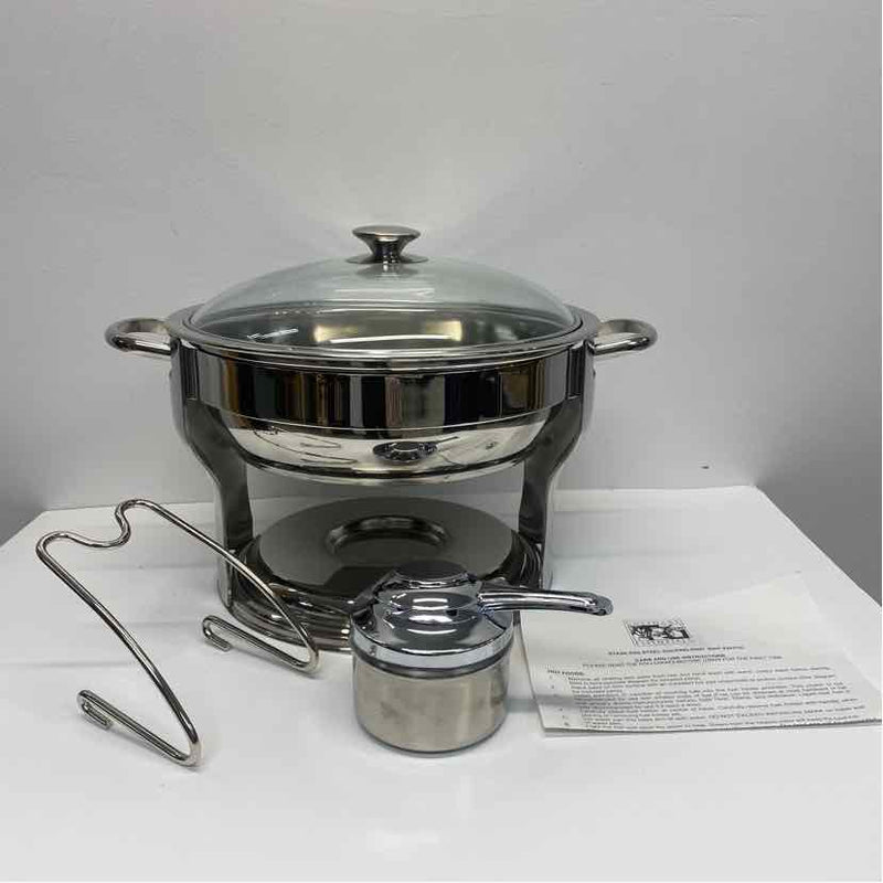 Culinary Essentials Silver Stainless Steel Chafing Dish