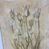 Framed print by Chery Blum - Long steam Tulips - Lovely