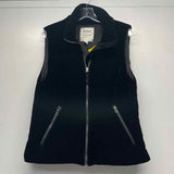 Dylan Women's Size L Black Solid Zip Up Vest