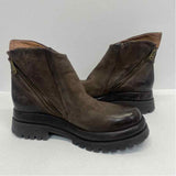 A.S. 98 Devin Size 38-7 Women's Brown Solid Ankle Booties