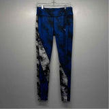 Puma Size M Women's Blue-Multi Patchwork Leggings Activewear Pants