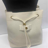 Rothy's Cream Fabric Cutout Backpack