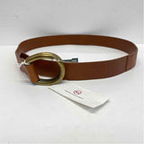 Adriano Goldschmied Brown Leather Solid Belt