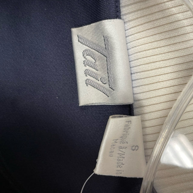 Tail Size S Women's Navy-White Color Block Jacket Activewear Top