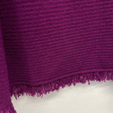 Lilly Pulitzer Size Xl Women's Purple Solid Open Front Sweater
