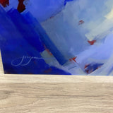 Acrylic Wall Decor Skiers By Leslie Jorgensen