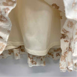 Altar'd State Size L Women's beige- brown Floral Empire Waist Dress