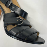 Coach Size 8 Women's Black Solid Strappy Heels