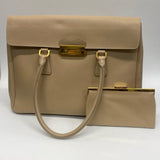 Prada Pattina BN2229 Sabia  Saffiano Lux Handbag