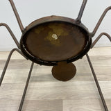 Brown Metal Stand Spider Shape