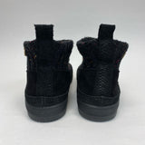 Toni Pons Size 37-6.5 Women's Black Patchwork Booties